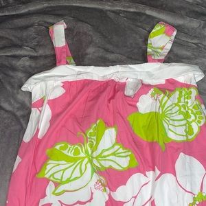 Lilly Pulitzer Vintage Pink Flower dress
